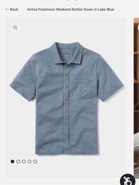 The Normal Brand - Men’s Button Down, Medium, New and unworn.
